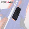 WOERKER Mod Multiple Lengths Picatinny Top For Nerf Gun parts Blaster Modification Rail Mount Nylon Grooved Top Rail Kit Track