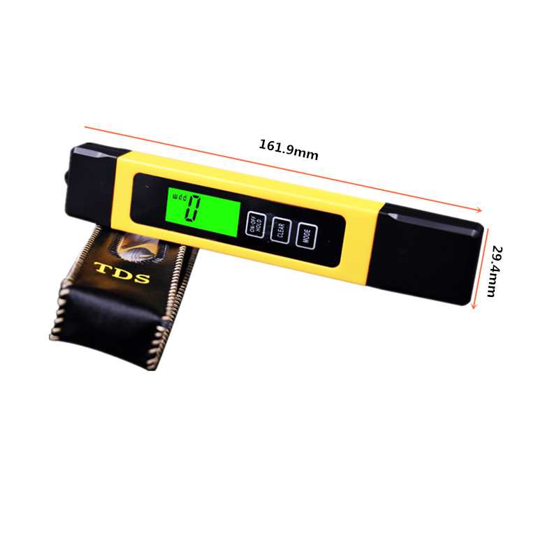 3 In1 Multifunction Digital TDS EC Meter TemperatureTester pen Conductivity Water Measurement Analyzer with backlight 39%off