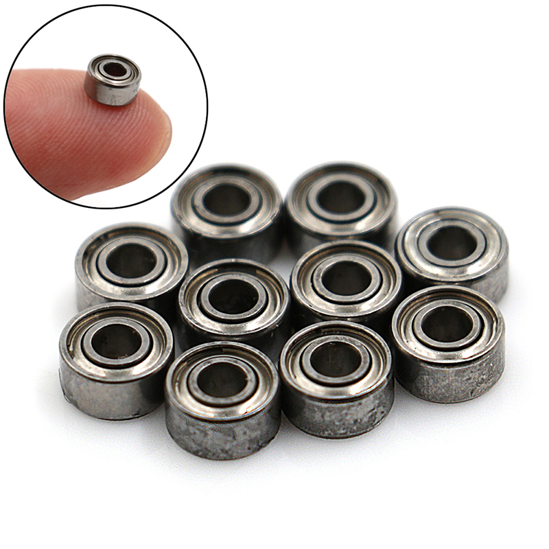 10 Pcs/Lot MR52zz Bearing Model Bearing Steel Deep Groove Ball Miniature Metal Shielded Metric Radial Ball Bearing