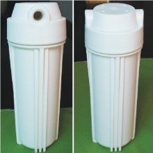 Net water purifier accessories 10 inch filter bottle of white bottle 1/4" or 1/2" water purifier filter shell