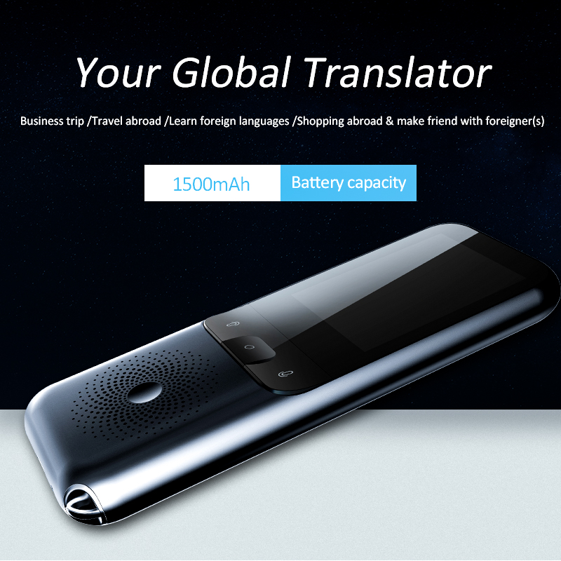 138 Languages T11 Portable Smart Voice Translator Real-time Multi-Language Speech Interactive Offline Translator Business Travel