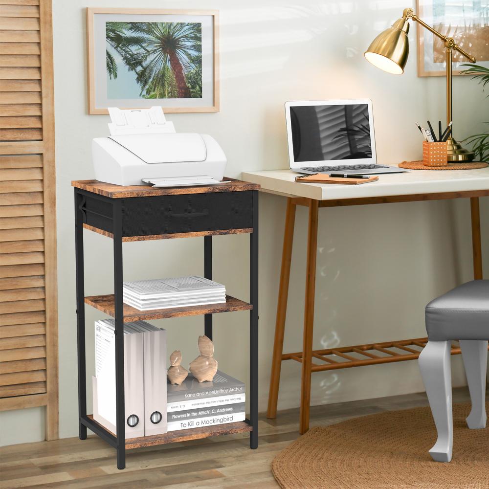 Printer Stand With File Cabinet
