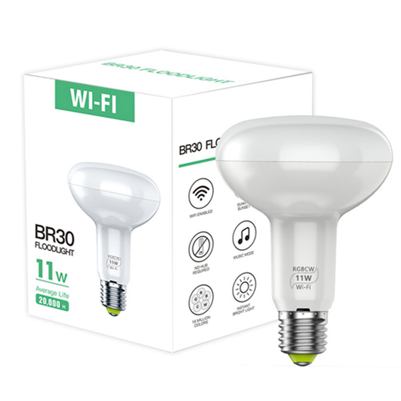 Led Rgb Color Dimmable Wifi Bulb
