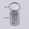 Engraved Godfathers are a blessing thank you for being mine Keychain Stainless Steel Key Chain Friends Family Gift Car Keyring