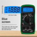DIDIHOU XL830L LCD Digital Multimeter Handheld Backlight Portable AC/DC Ammeter Voltmeter Ohm Voltage Tester Meter Multimetro