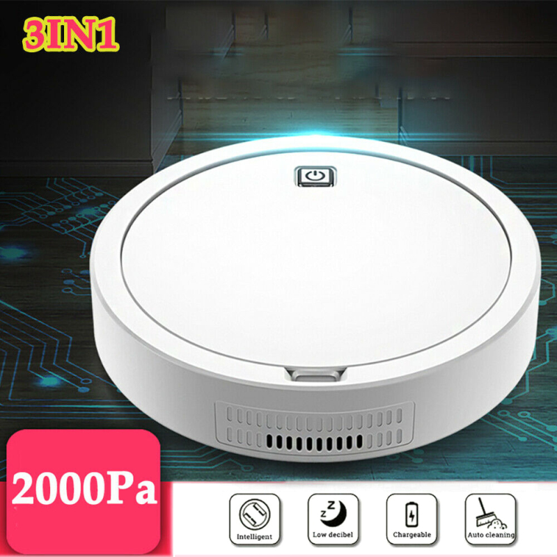 Smart Floor Robot Vacuum Cleaner Vaccum Cleaner 3 In 1 Multifunctional USB Auto Cleaning Robot Suction Sweeper Robots Dropship