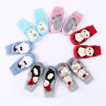 Toddler Indoor Sock Shoes Newborn Baby Anti-slip Socks Winter Thick Terry Cotton Baby Girl Sock with Rubber Soles Infant Sock