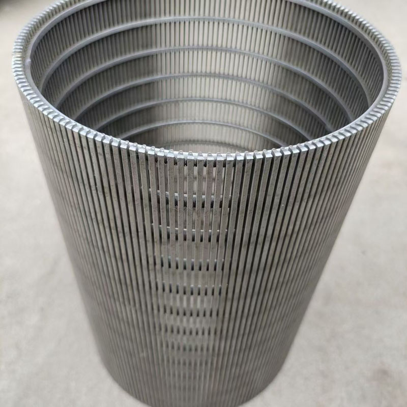 Stainless Steel Wedge Wire Strainer Pipe