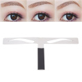 1PC Eyebrow Stencils Shaping Grooming Eye Brow Make Up Model Template Alloy Reusable Design Eyebrows Styling Tool