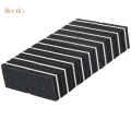 20Pcs Black Nail Buffer Block Professional Sponge Mini Nail File 100/180 Double Side Sandpaper Nail UV Polisher Manicure Tools