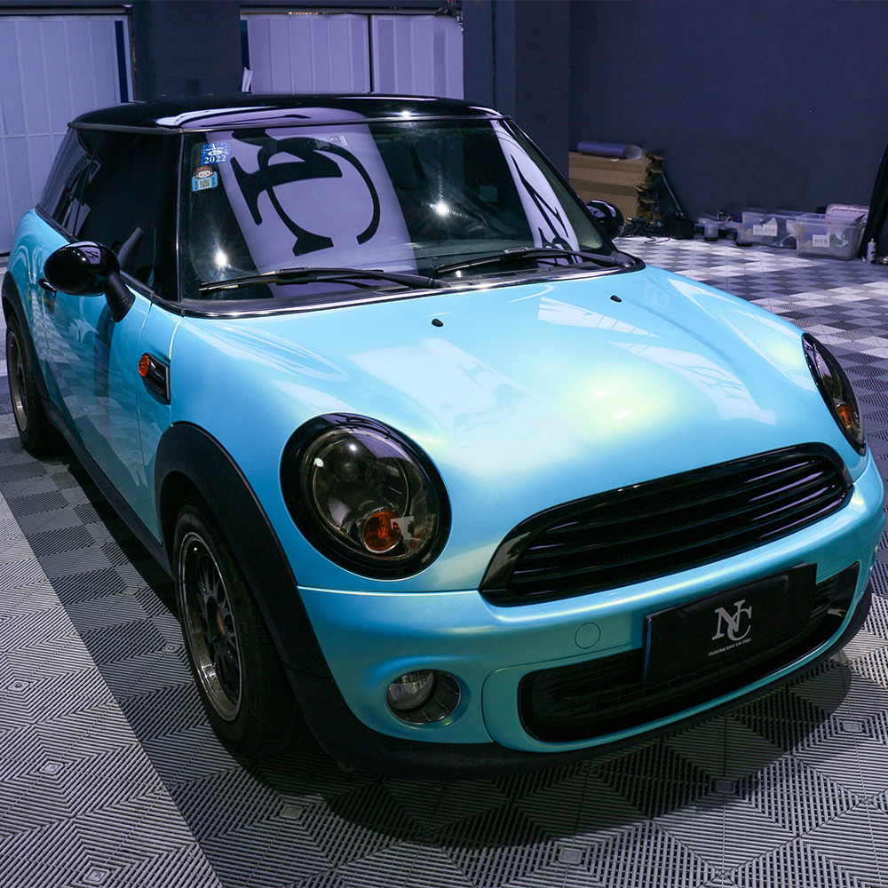 Magic Glacier Blue Car Wrapping