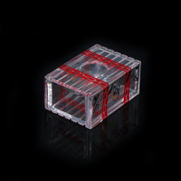 Transparent Magic Box Magic Tricks Prop Close Up Game Accessories