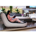 New A806 L-shaped Inflatable Sofa Bed Single Outdoor Portable Inflatable Sofa Home Lazy Sofa With Household Electric Pump+Pillow