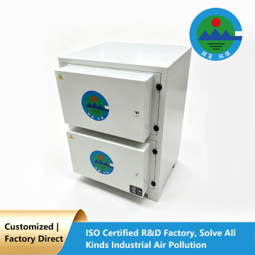 Electrostatic UV Compound Cooking Fume Purifier