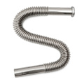 Stainless Steel Flexible Sink Pipe Deodorant Basin Extension S Trap Drain Hose Pipes Plumbing Fittings