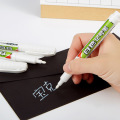 1/3PC Permanent Marker White Oil Ink Marker Pen Stationery 2.5mm Round Head Paint Pen Office School Marker Tire Pen Supplies