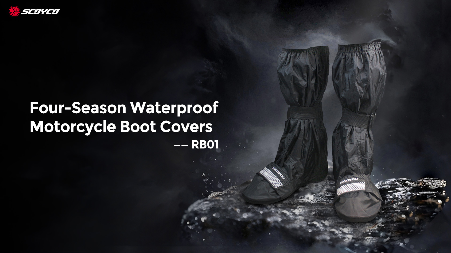 motorcycle rain boot covers