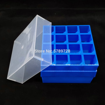 1piece Centrifugal tube box with 16 holes PCR tube Storage rack For storing 50ml centrifuge tubes Laboratory supplies