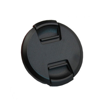 1pcs High-quality 40.5 49 52 55 58 62 67 72 77 82mm center pinch Snap-on cap cover for SONY camera Lens