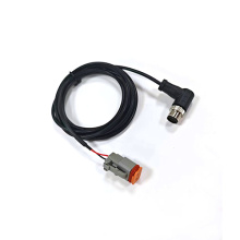Waterproof M12 cable connector