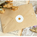 40pcs Poetry of Flowers Paper Envelopes Sticker Bags Mailers Shipping Envelope With Bubble Mailing Bag Drop Shipping
