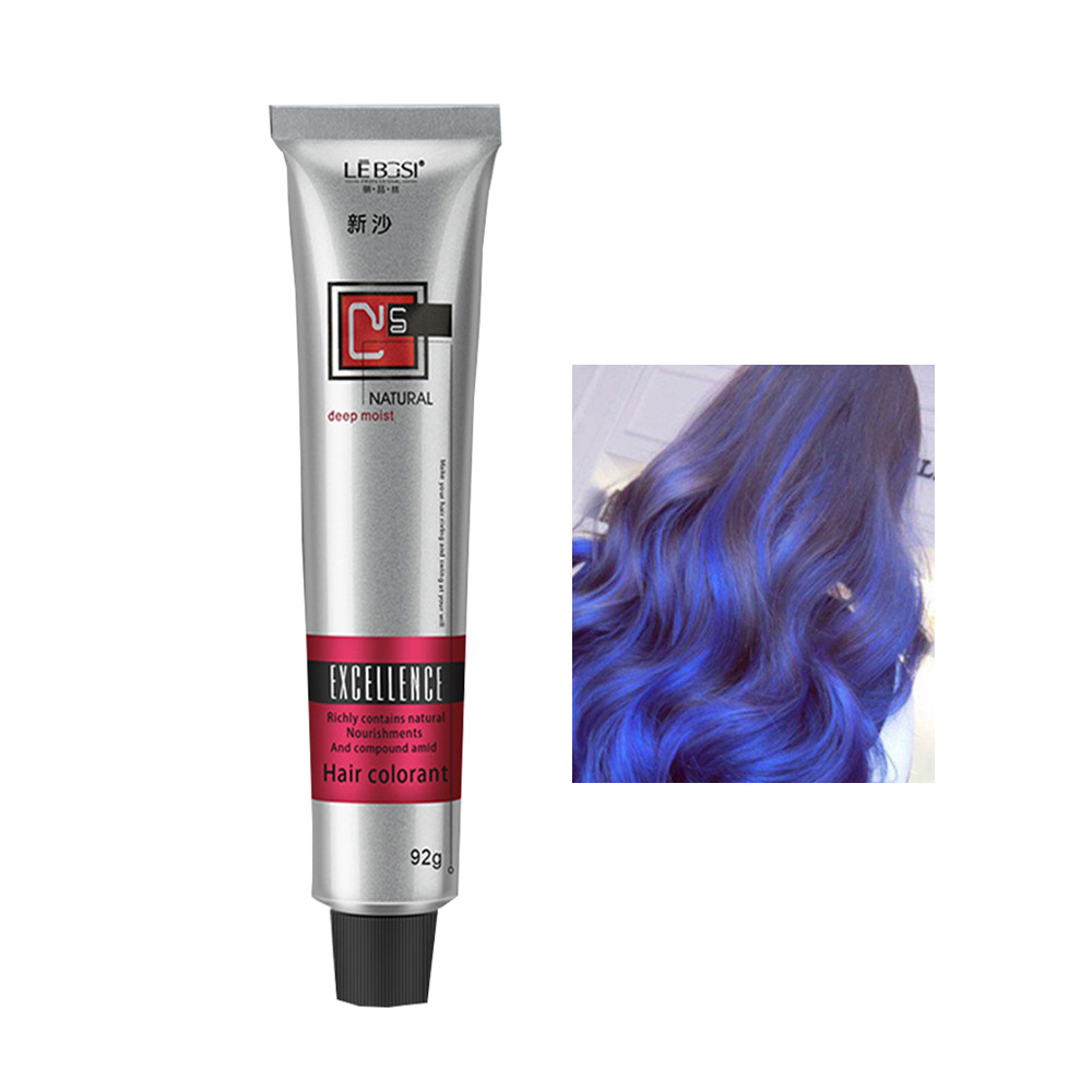 1pc 92ml Professional Use Colour Cream grey purple red Hair Color Dye Cream Semi Permanent Paint for hair Styling Tools