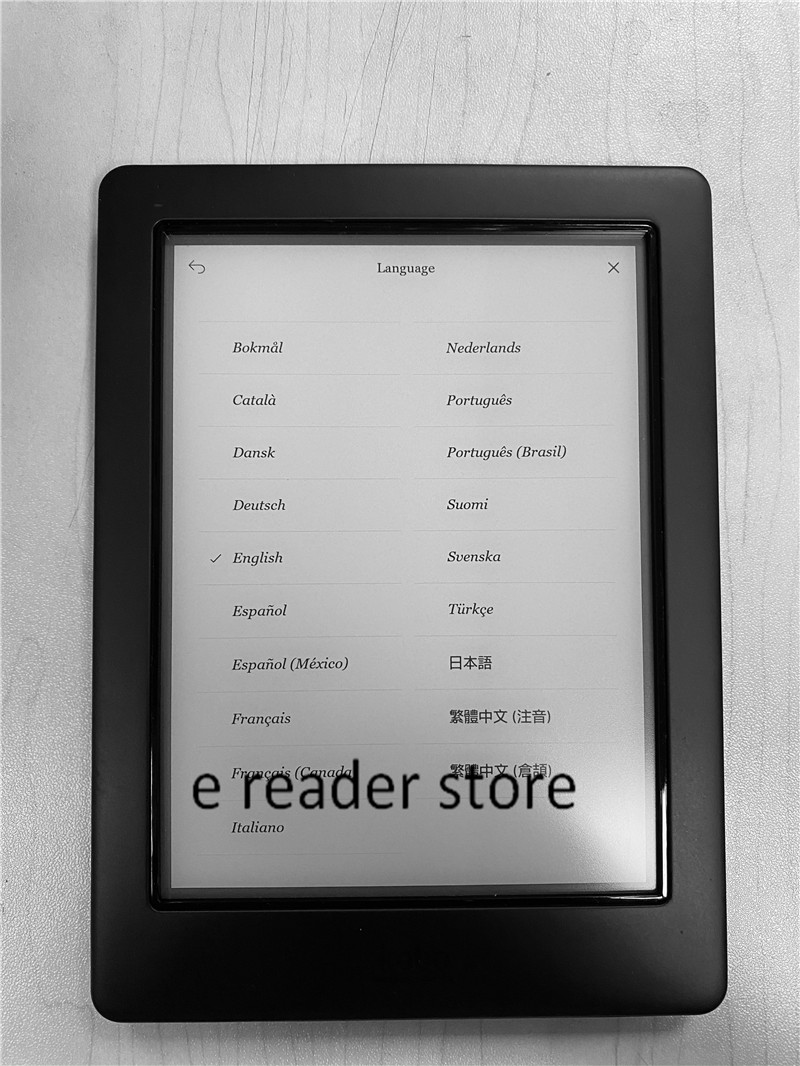 New Kobo glo HD 300PPI Rreader book E-Ink Ebook 16G WIFI Reader HD 1448x1072 Touch screen