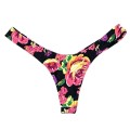 Women bikini thong Sexy panties Floral Swimwear Bathing Beachwear Swimming Shorts brazilian swimsuit bottoms