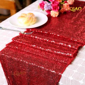 12x72/12x108 Sparkly Rose Gold/Silver/Navy/Pink/Red Table Runners for Wedding Party Christmas Decoration chemin de table mariage