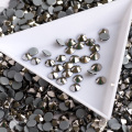 #2058HF Jet Hematite Rhinestones More Better Than DMC Crystal HotFix Strass SS20