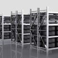 Medium Duty Stainless Steel Industrial Warehouse Rack