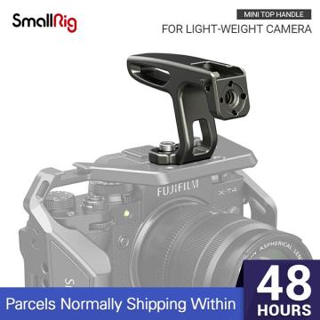 SmallRig Mini Top Handle With Cold shoe mount for for mirrorless/digital cameras/other small cameras (1/4