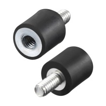 UXCELL 2PCS Rubber Mounts M4/5/6 Male Female Vibration Isolator Shock Absorber or Replaces Anti Vibration Pads Base Block 19Size