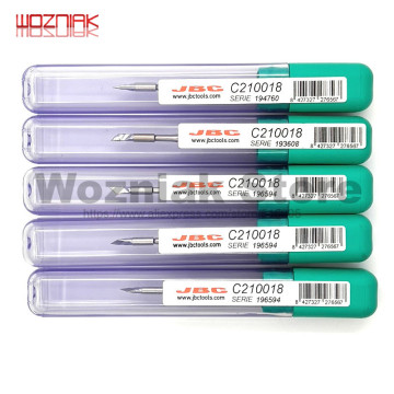 JBC Original Soldering Iron Tip C210018 C210002 C210020 for Soldering Station with Knife Head Pointed Bent head Straight Head