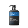 WIS Face Wash Men Nature Charcoal Deep Cleaning Anti-Acne Blackhead Remover Oil Control Man Facial Cleanser