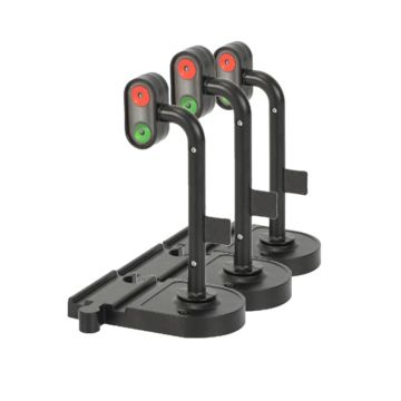 Scene Rail Transit Traffic Lights Signal Light Accessories Wooden Track Magnetic Train Accessories Compatible withTrains