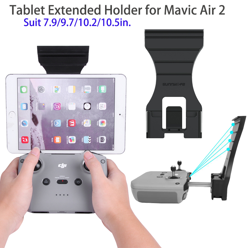 Remote Controller Tablet Holder Tablet Extended Bracket Clip Holder For DJI Mavic Air 2 mini 2 Drone Accessories