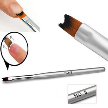 Design Acrylic UV Gel Nail Painting Drawing French Tips Manicure Pen Silver Brush Nail Brushes Silver Nail Phototherapy Pen