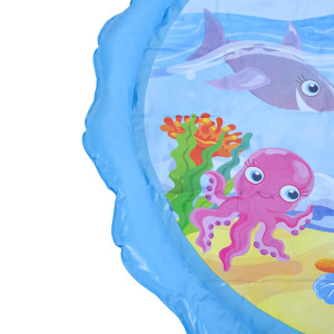 120cm Splash Pad Kids Inflatable Round Wading Mat