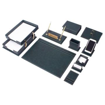 Vega Desk Set 14 Pieces Desk Organizer Office Accessories Desk Accessories Office Supplies Office Organizer Double Document Tray