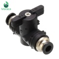 CO2 Generator Fast Joint Valve Hand Flow Control Valve Tube Fish Tank CO2 System Air Tube Rapid Pipe 6mm Aquarium Accessories
