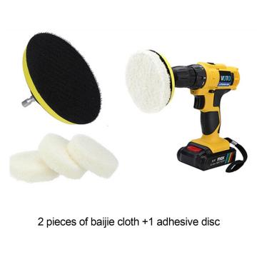 Replaceable Scouring Pad Cleaning Brush For Electric Drill Brush Cleaning Furniture, Kitchens, Sofas, Walls, Car Bodies