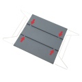 Camping Tables Picnic Lightweight Camping Furniture Portable Outdoor Hiking Desk Aluminum Plate Folding Table Barbecue