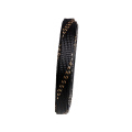 Insulation Braided Cable Sleeves 10M 15mm Black+Gold Wire Protection PET Nylon High Density Expandable Braided Cable Sleeves