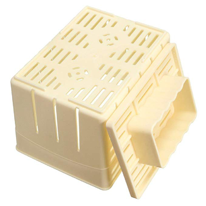 UPORS Reusable Plastic Tofu Press Mold DIY Homemade Soybean Curd Making Tofu Mold Kit With Cheese Cloth Kitchen Cooking Tool Set