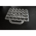 PVC 30 Holes Plastic Egg Trays with Handle