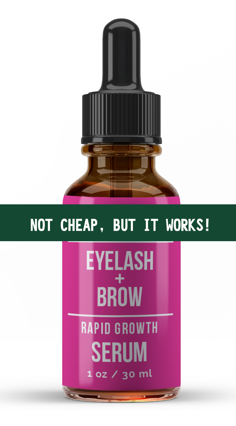 New Castor Oil Eyelash + Brow Rapid Growth Serum Eyelash Serum