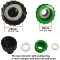 Garden Watering Hose ABS Quick Connector 1/2" End Double Male Hose Coupling Joint Adapter Extender Set For Hose Pipe Tube