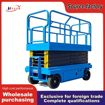 Electric Scissor Lift for High Altitude Work