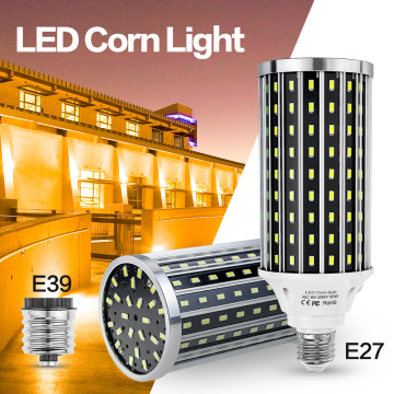 LED Bulb E27 LED Lamp 50W Corn Bulb 220V Lampada LED Light 110V E39 Bombillas No Flicker Light Workshop Factory Lighting 5730SMD